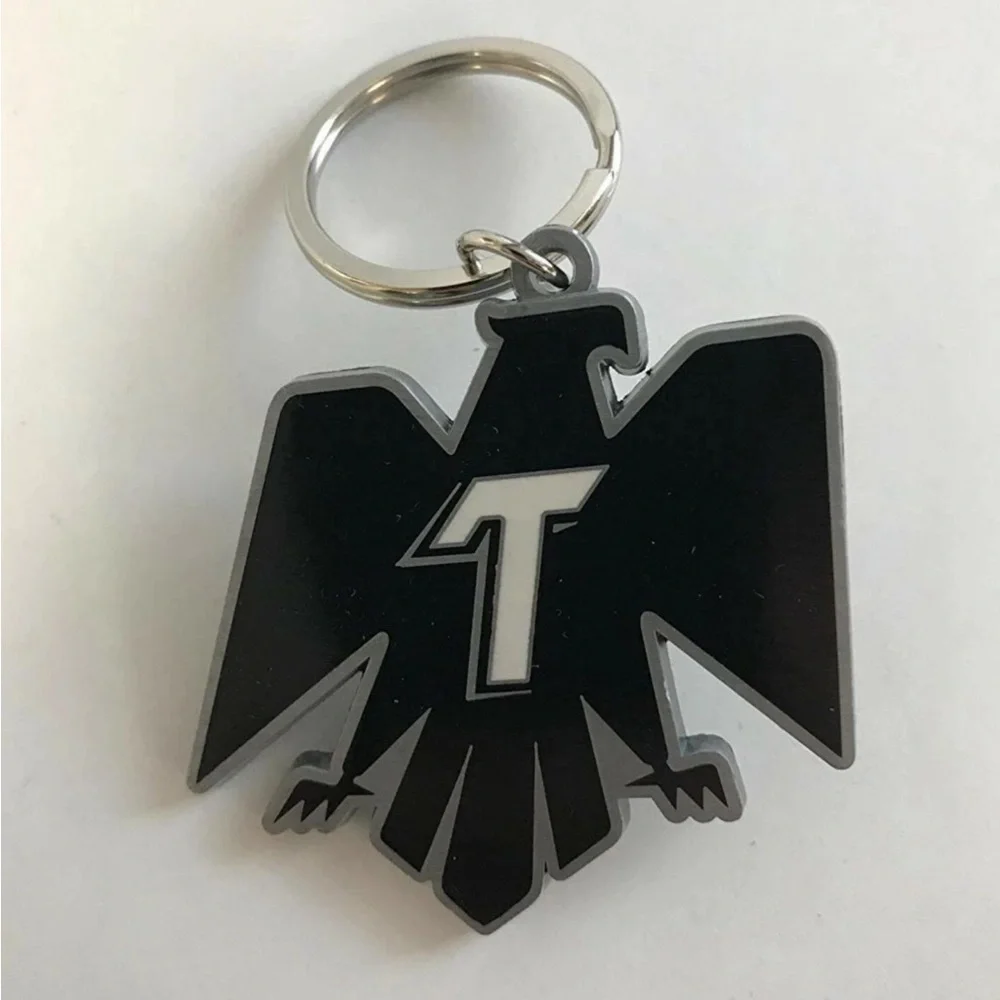 Black and Silver Eagle Keychain 25 pc Tecate Cerveza Metal Beer Bottle Opener NW